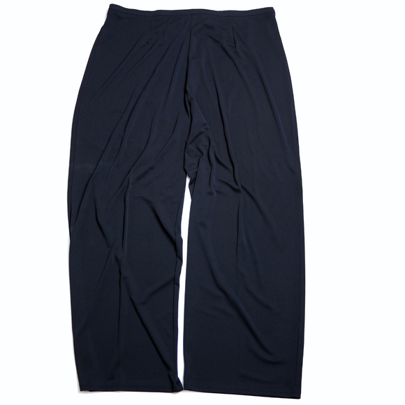 SOLD Sag Harbor 24W Plus-SZ Slacks Pants 2X Black - Picture 1 of 8